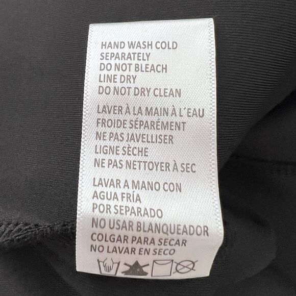 NEW Good American Drawstring Scuba Highwaist Shorts In Black Size 5XL - Picture 13 of 14